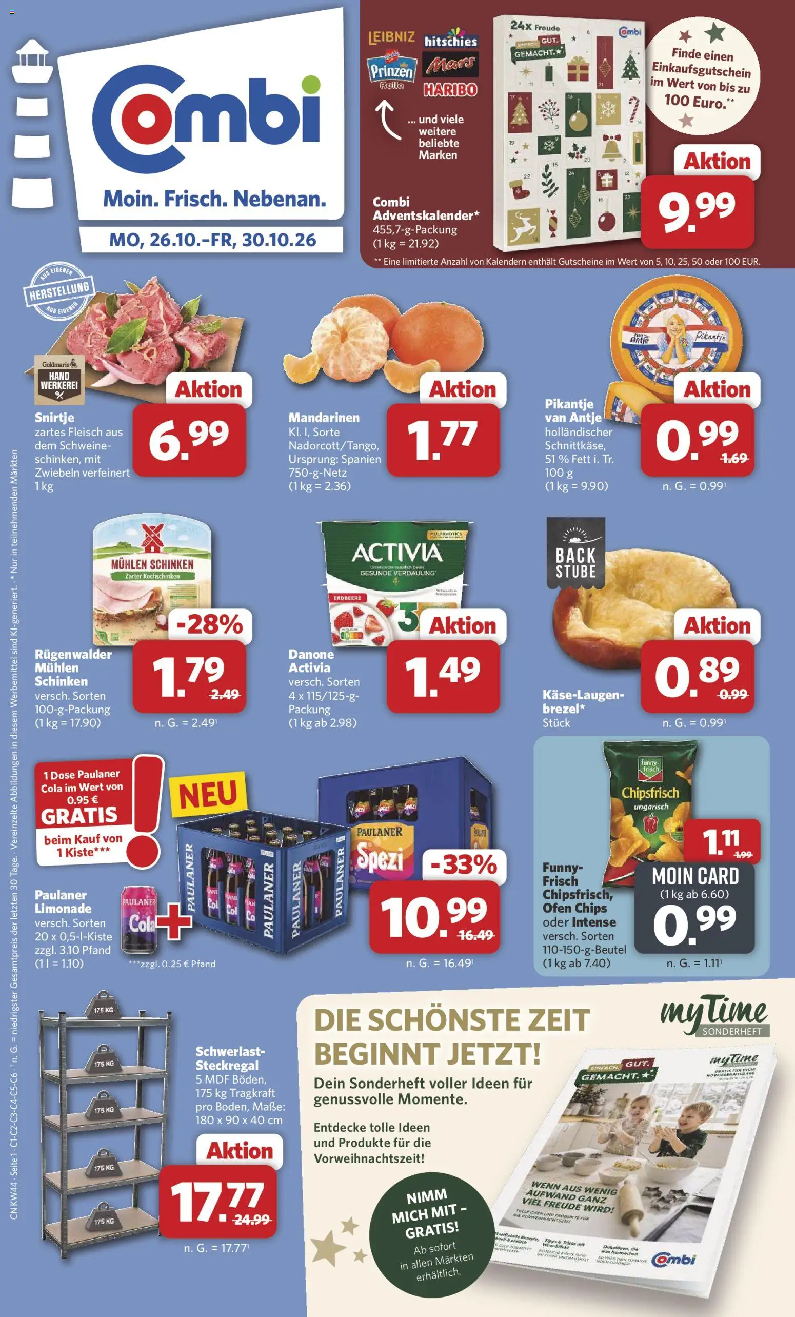 Combi Prospekt - Seite 1 - gültig ab 26.10.2026