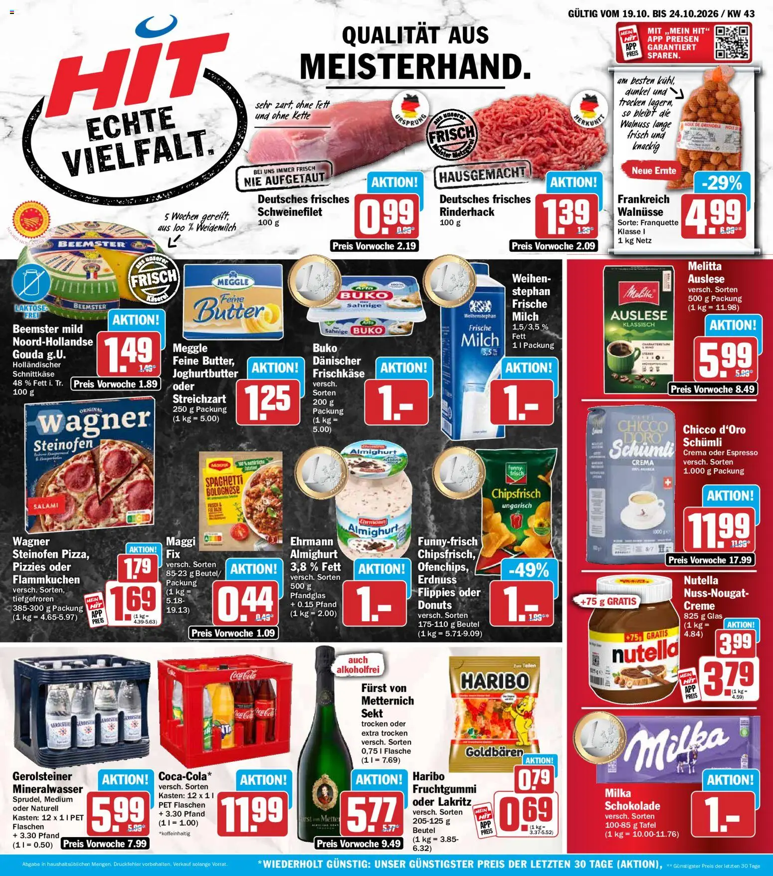HIT Prospekt - Seite 1 - gültig ab 19.10.2026