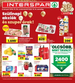 Előnézet Interspar akciós újság érvényes 2026.10.08.-tól