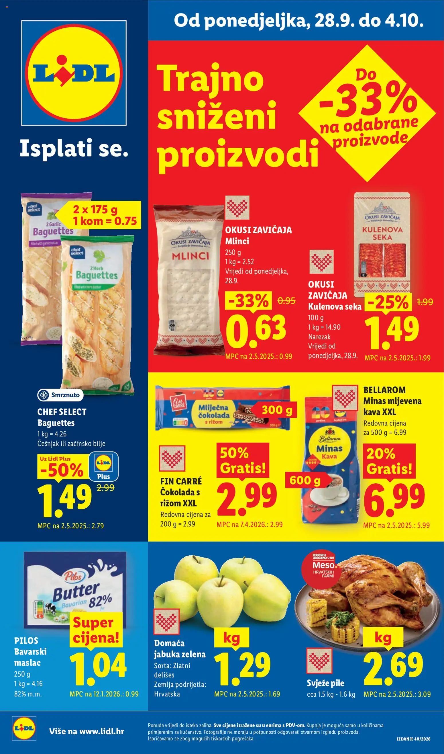Lidl Katalog - stranica 1- važeći od 28.09.2026