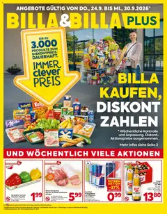 Vorschau Billa Flugblatt gültig ab 24.09.2026