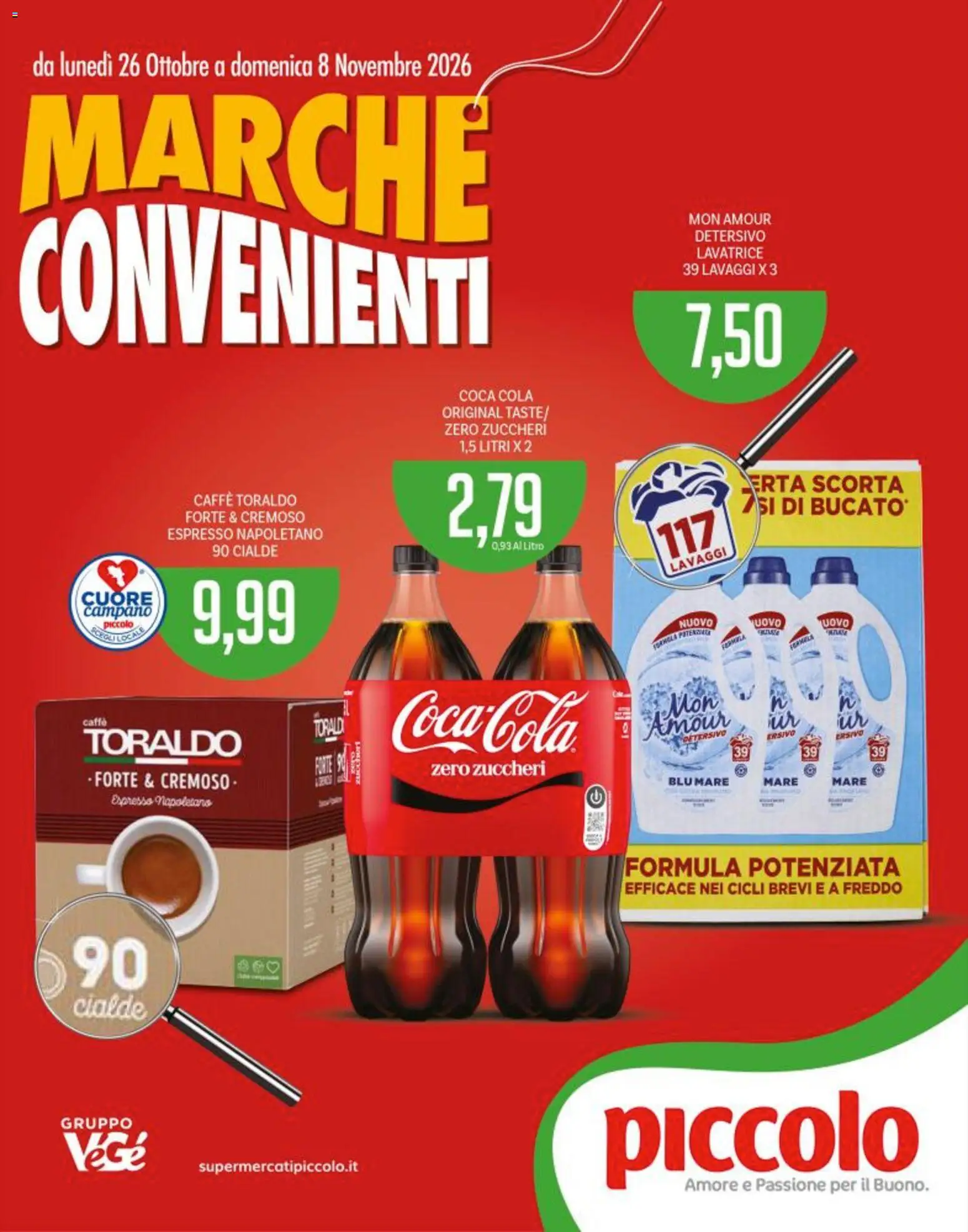 Piccolo volantino - pagina 1 - valido dal 26/10/2026