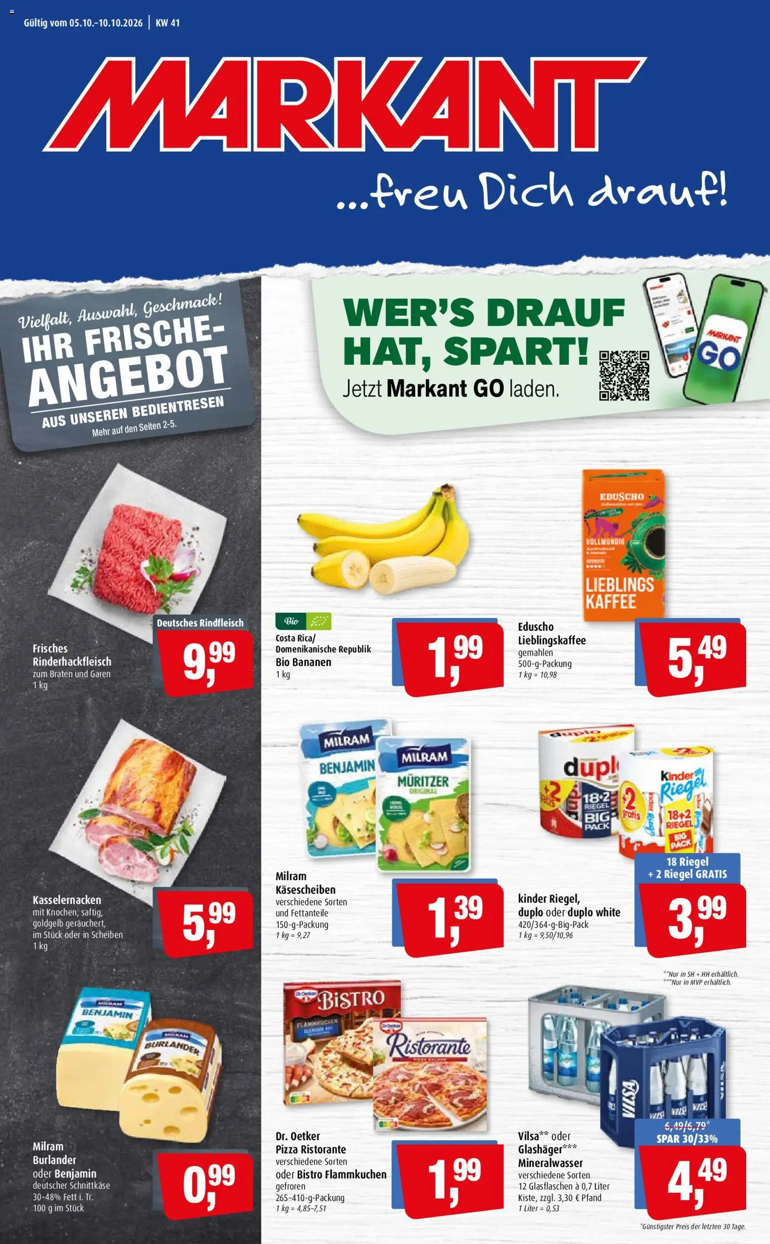 Markant Prospekt - Seite 1 - gültig ab 05.10.2026
