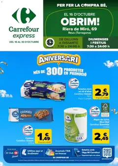 Vista previa del folleto Carrefour Express folleto válido desde 16/10/2026