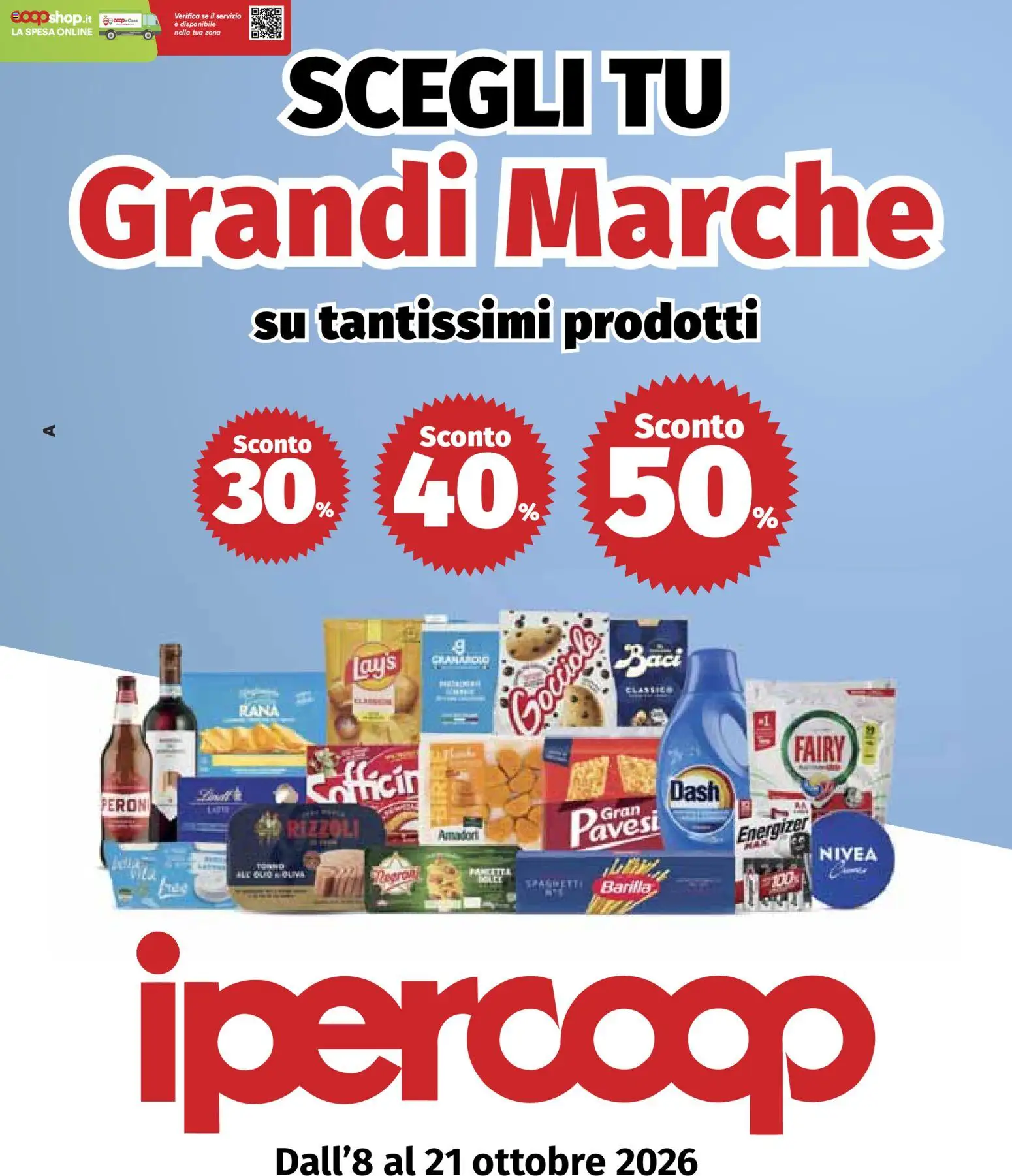 Ipercoop volantino - pagina 1 - valido dal 08/10/2026