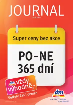 Náhled dm drogerie leták platný od 03.09.2026