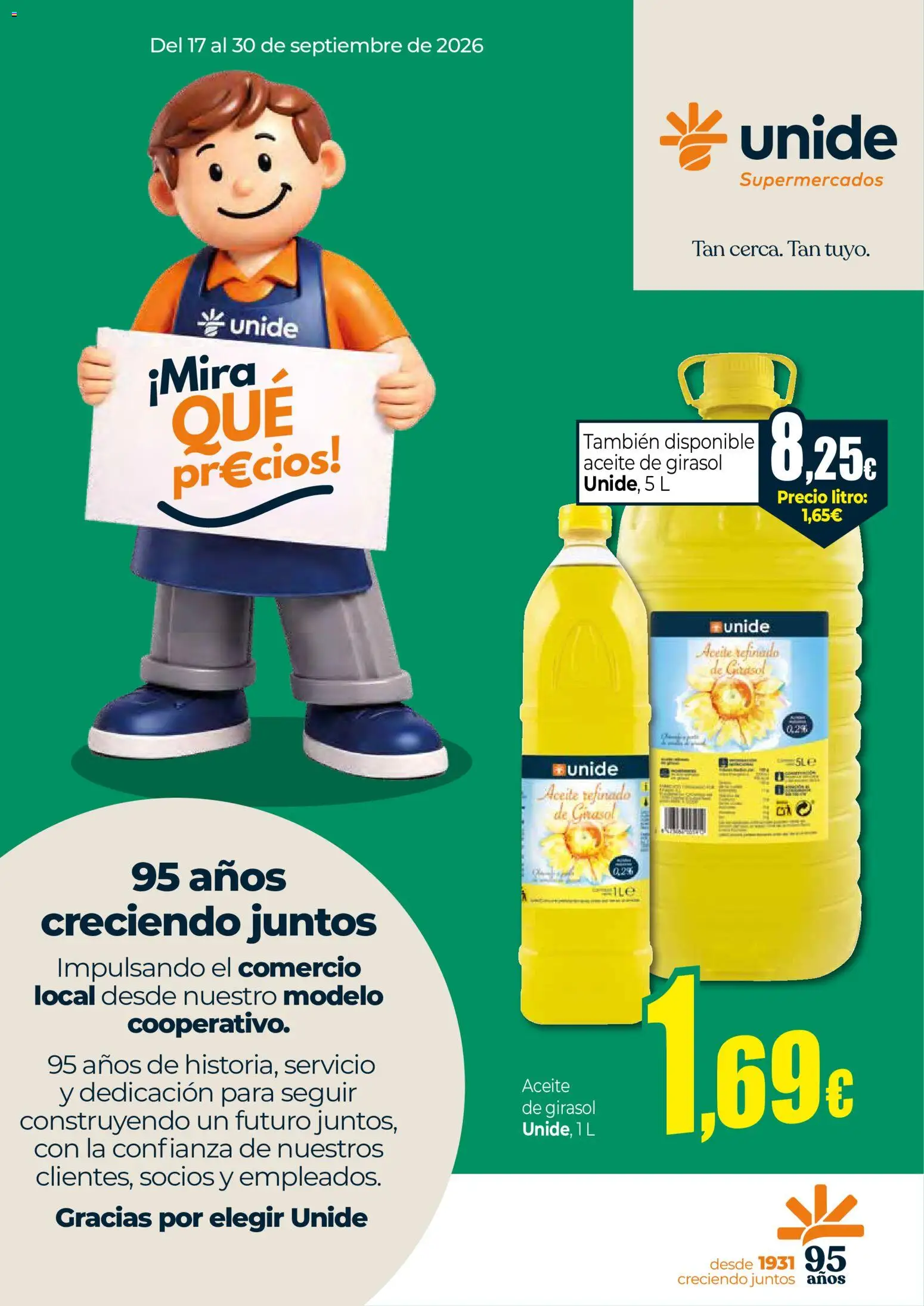 Unide folleto - Página de 1 - Válido desde 17/09/2026