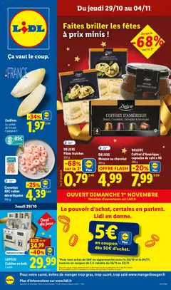 Aperçu LIDL catalogue valable à partir du 29/10/2026