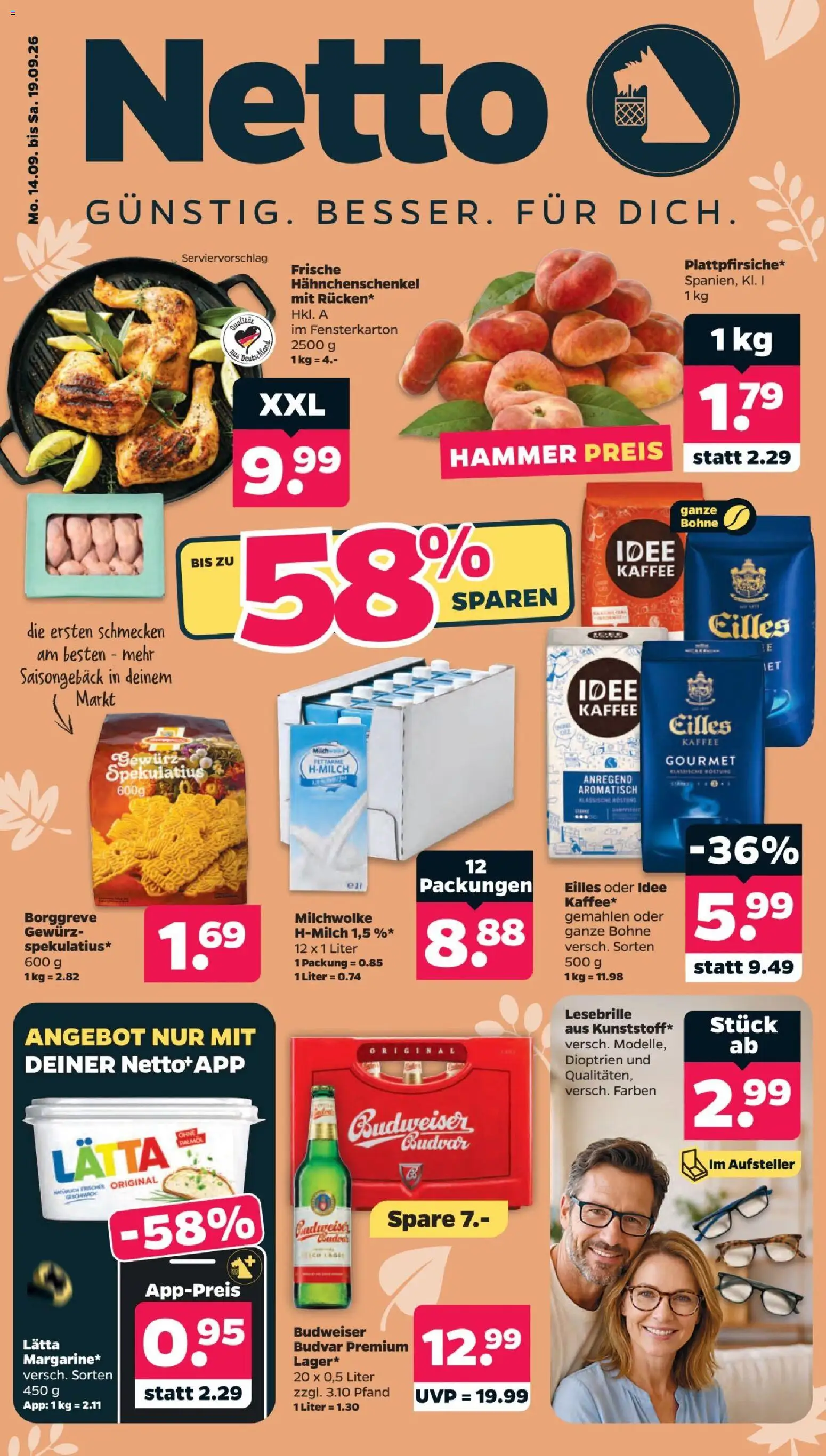 Netto Prospekt - Seite 1 - gültig ab 14.09.2026