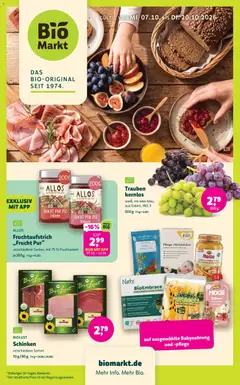 Vorschau BioMarkt Prospekt gültig ab 07.10.2026