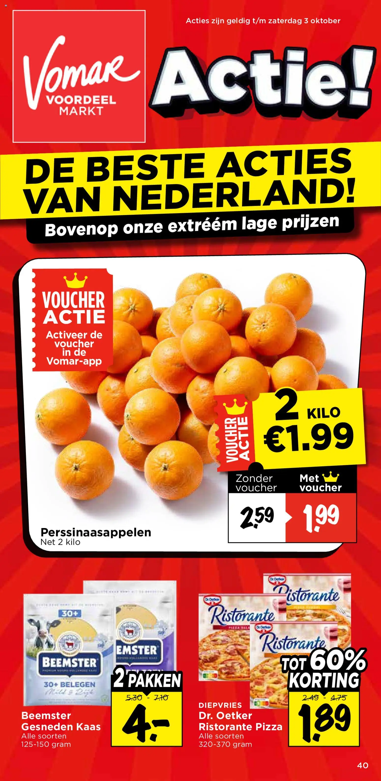 Vomar folder - pagina 1- geldig vanaf 03-10-2026