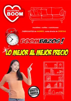 Vista previa del folleto Muebles Boom folleto válido desde 01/08/2026