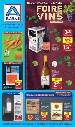 Aperçu Aldi catalogue valable à partir du 22/09/2026