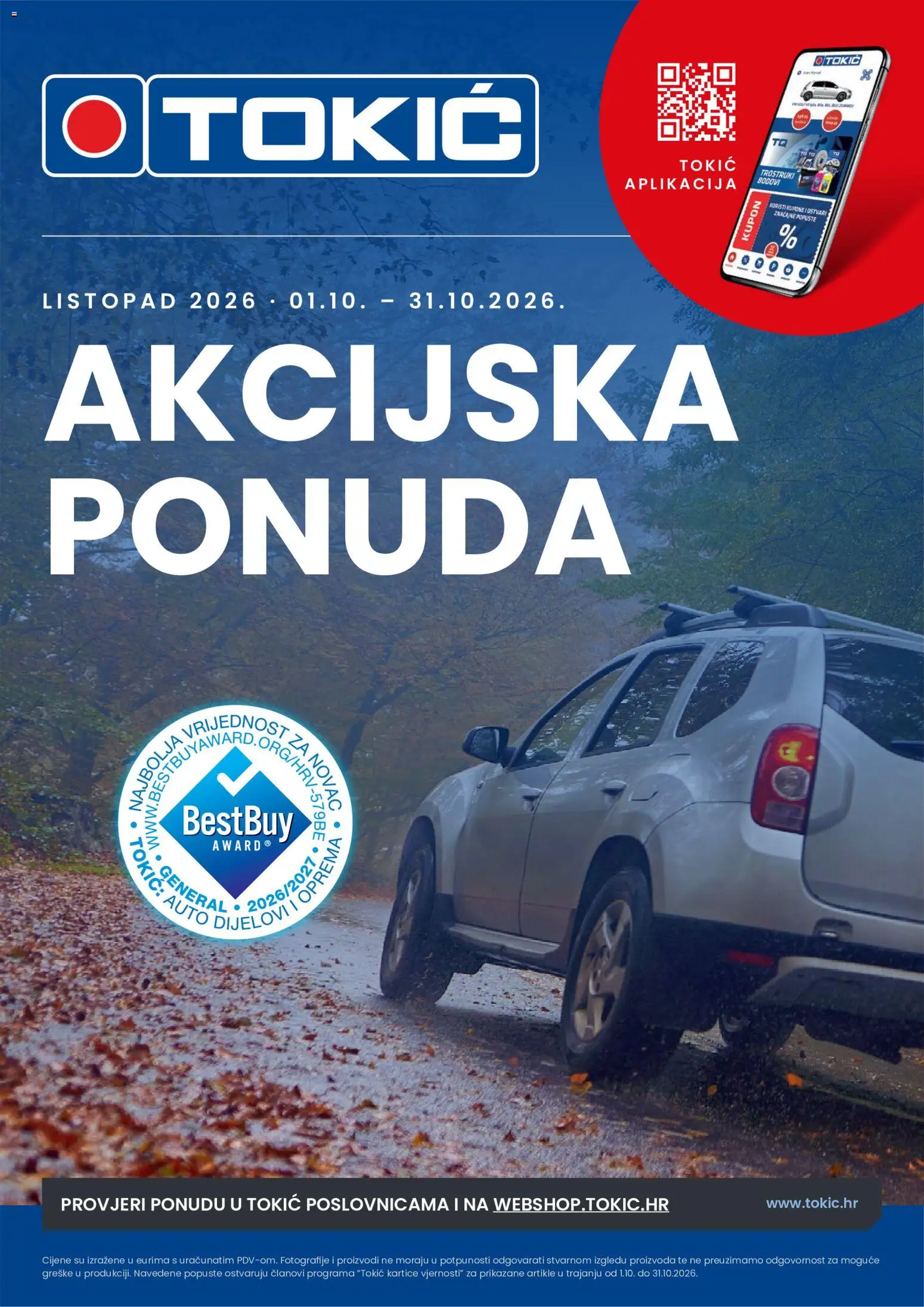Tokić Katalog - stranica 1- važeći od 01.10.2026