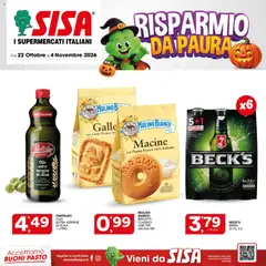 Anteprima SISA volantino valida dal 22/10/2026