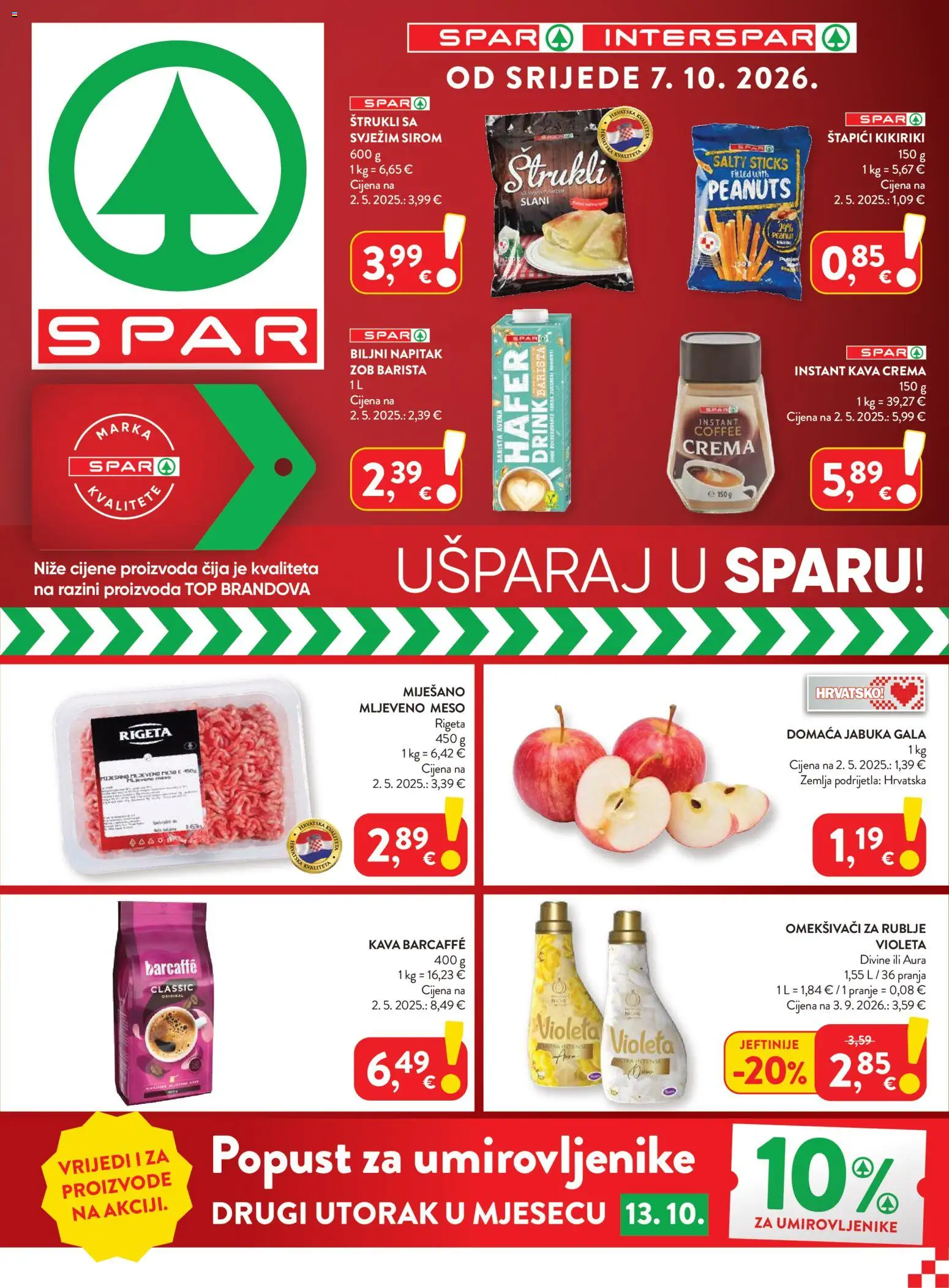 Spar Katalog - stranica 1- važeći od 07.10.2026