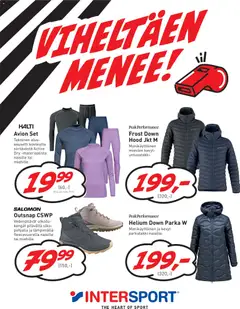 Esikatselu Intersport tarjoukset voimassa alkaen 27/10/2026
