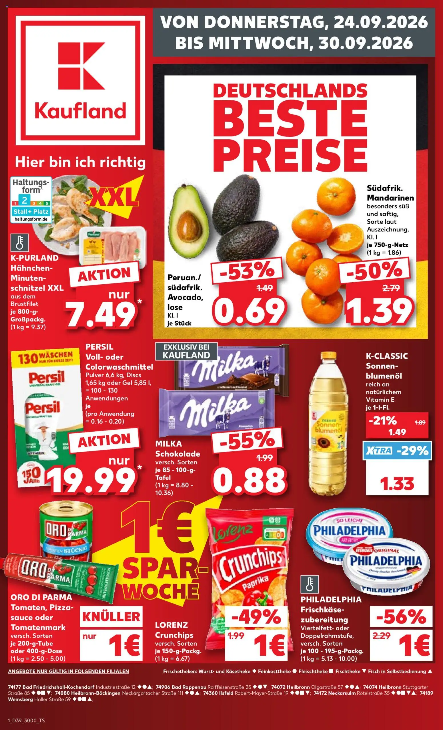 Kaufland DE -DE Folder - pagina 1- geldig vanaf 24-09-2026