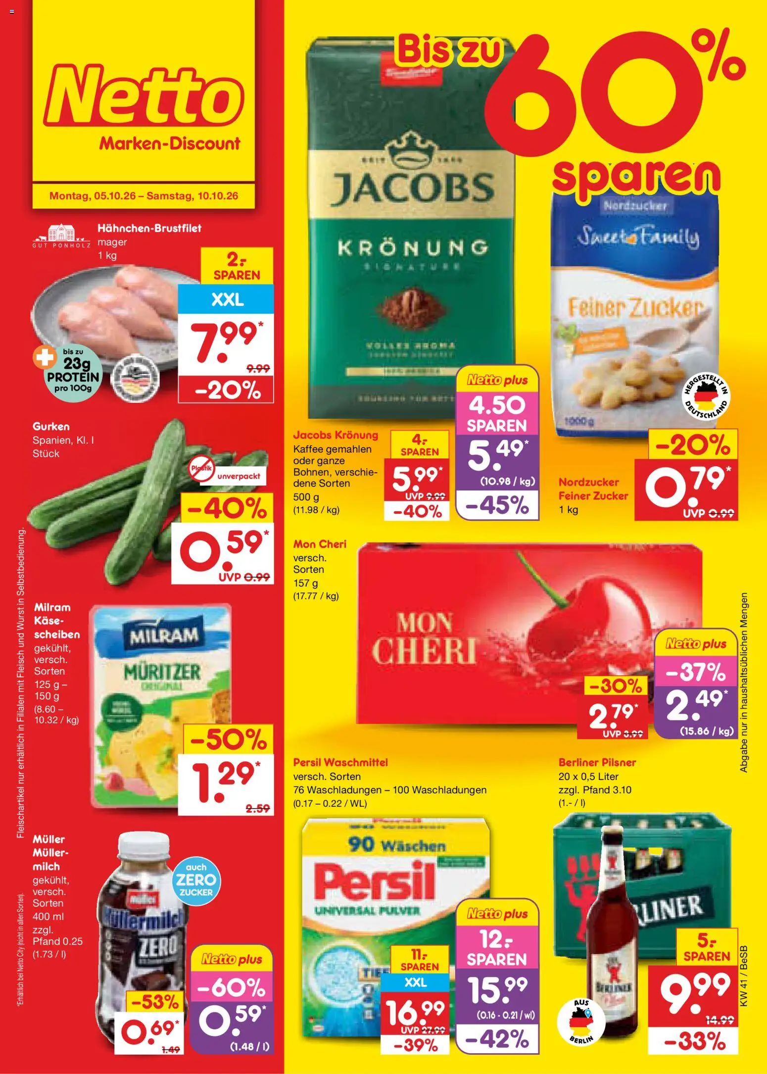 Netto Marken-Discount Prospekt - Seite 1 - gültig ab 05.10.2026