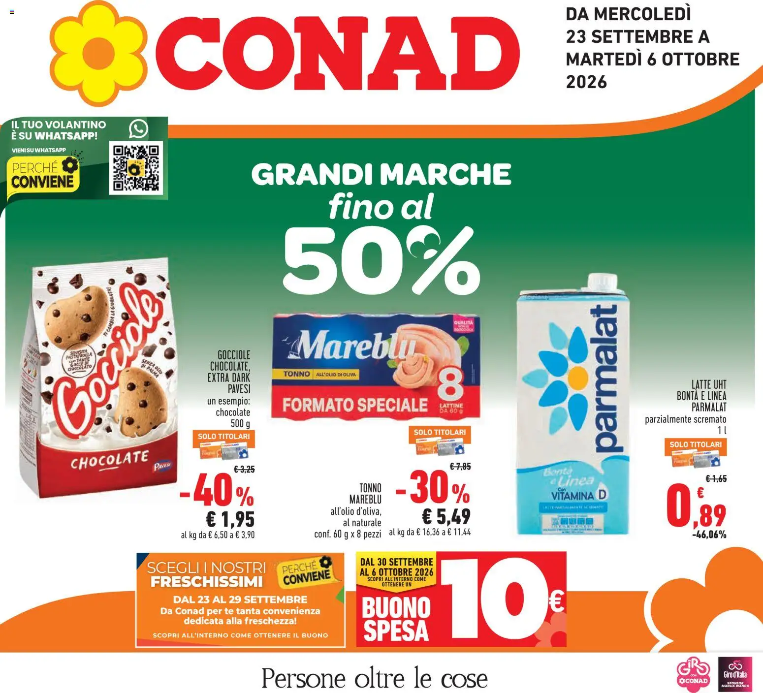 Conad volantino - pagina 1 - valido dal 23/09/2026