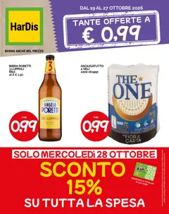 Anteprima HarDis volantino valida dal 19/10/2026