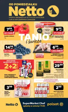 Podgląd Netto gazetka od poniedziałku ważny od 19.10.2026