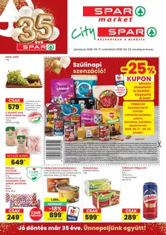 Előnézet Spar Market akciós újság érvényes 2026.09.17.-tól