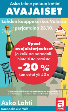 Esikatselu Asko tarjoukset Lahti voimassa alkaen 23/10/2026