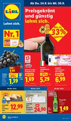 Vorschau Lidl aktionen gültig ab 24.09.2026