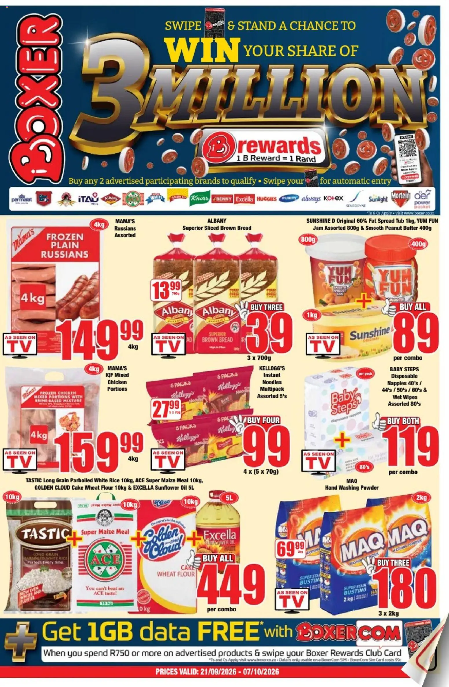 Boxer Specials - page 1- valid from 21/09/2026