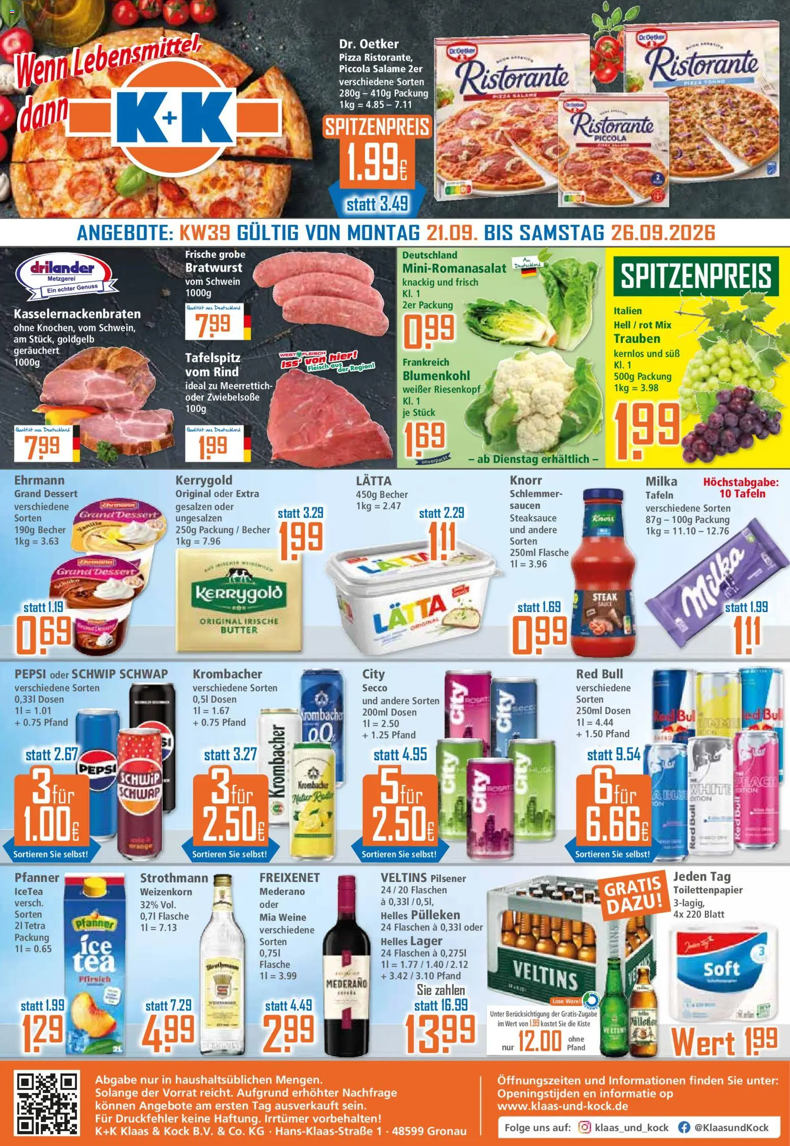Klaas & Kock Produktkatalog - Seite 1 - gültig ab 21.09.2026