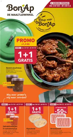 Bon Ap folder/publicité geldig vanaf 14/10/2026