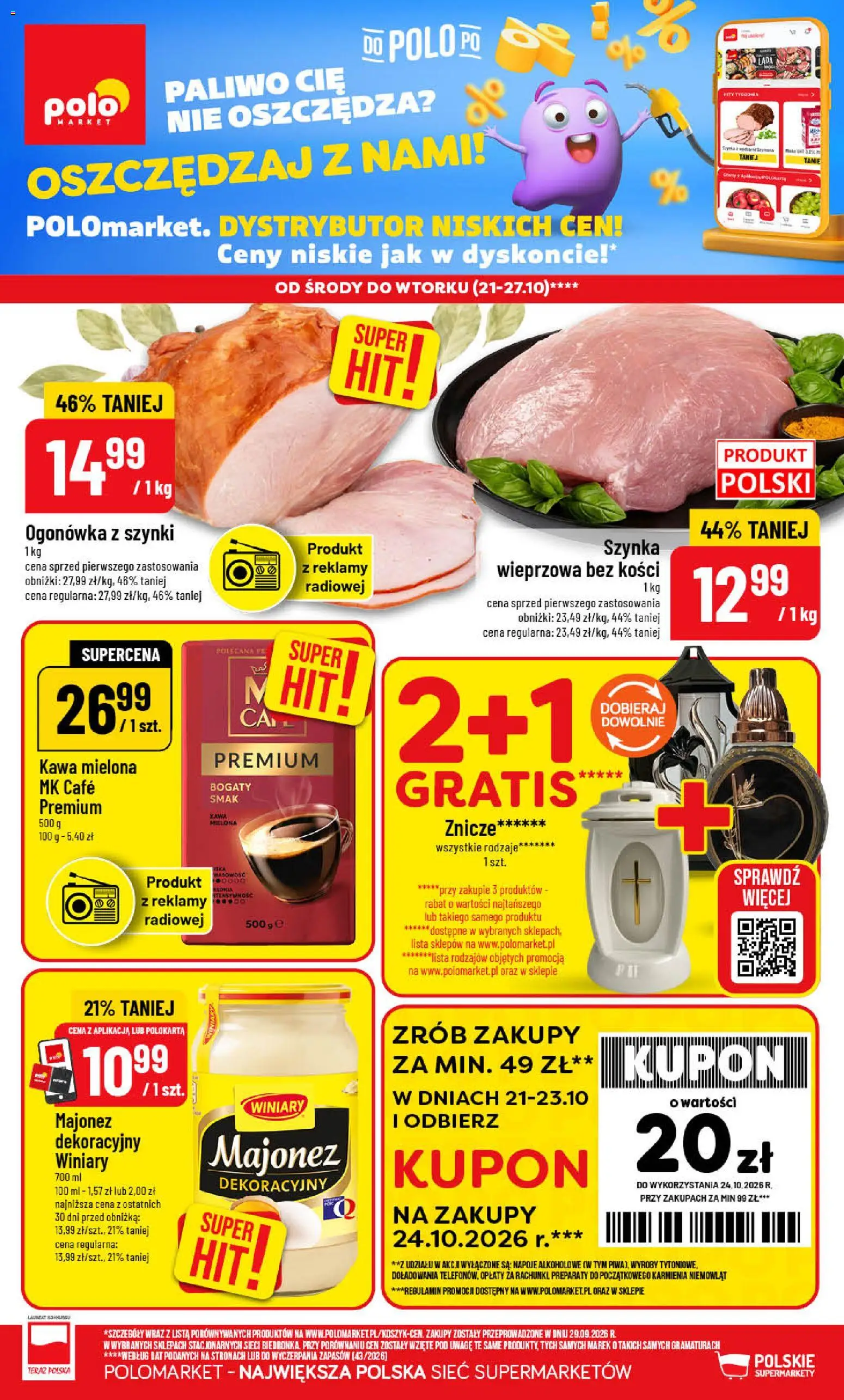 POLOmarket gazetka - strona 1- ważny od 21.10.2026
