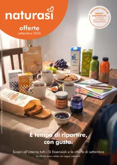 Anteprima Natura Sì volantino valida dal 09/09/2026