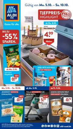 Vorschau Aldi Süd Prospekt gültig ab 05.10.2026