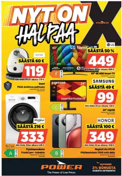 Esikatselu Power tarjoukset voimassa alkaen 29/09/2026