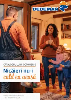 Dedeman Catalog valabil de la 01.10.2026