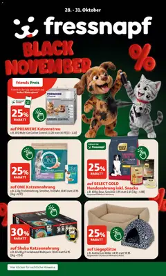 Vorschau Fressnapf Black November gültig ab 28.10.2026