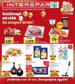 Előnézet Interspar akciós újság érvényes 2026.09.24.-tól