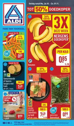 Aldi folder geldig vanaf 26-10-2026