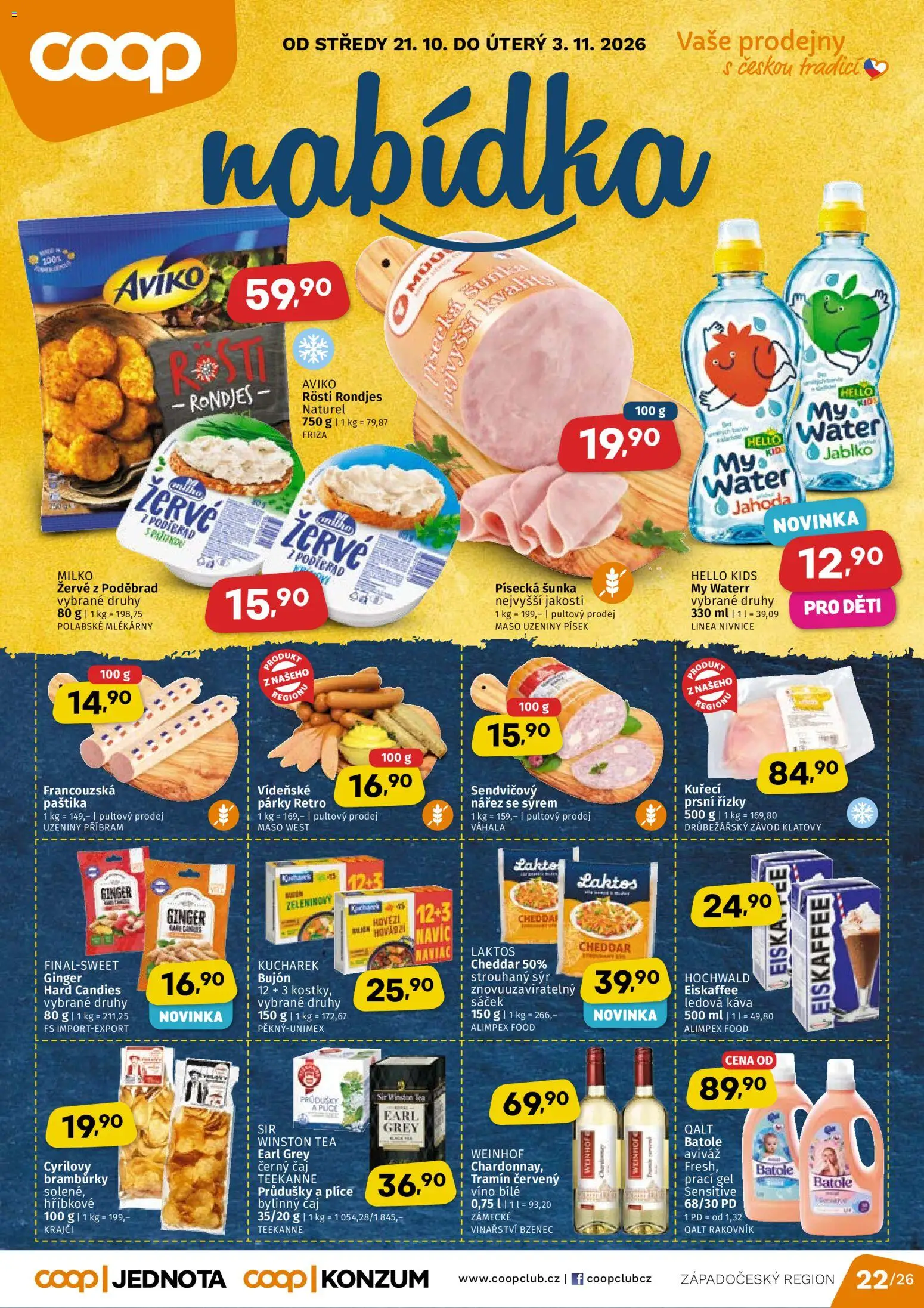 Coop leták - strana 1- platný od 21.10.2026