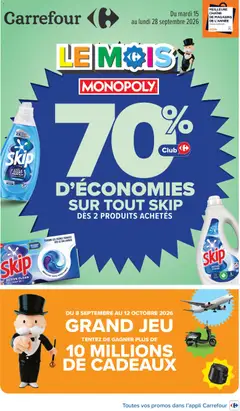 Aperçu Carrefour catalogue valable à partir du 15/09/2026