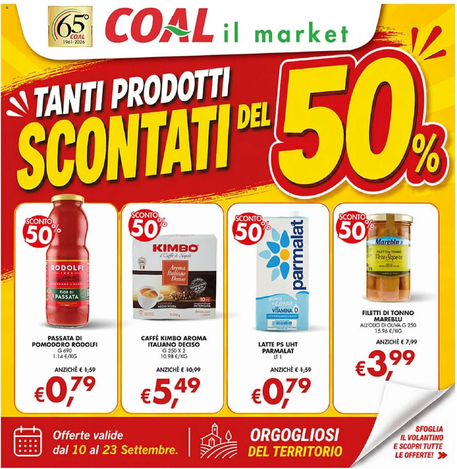Coal volantino - pagina 1 - valido dal 10/09/2026