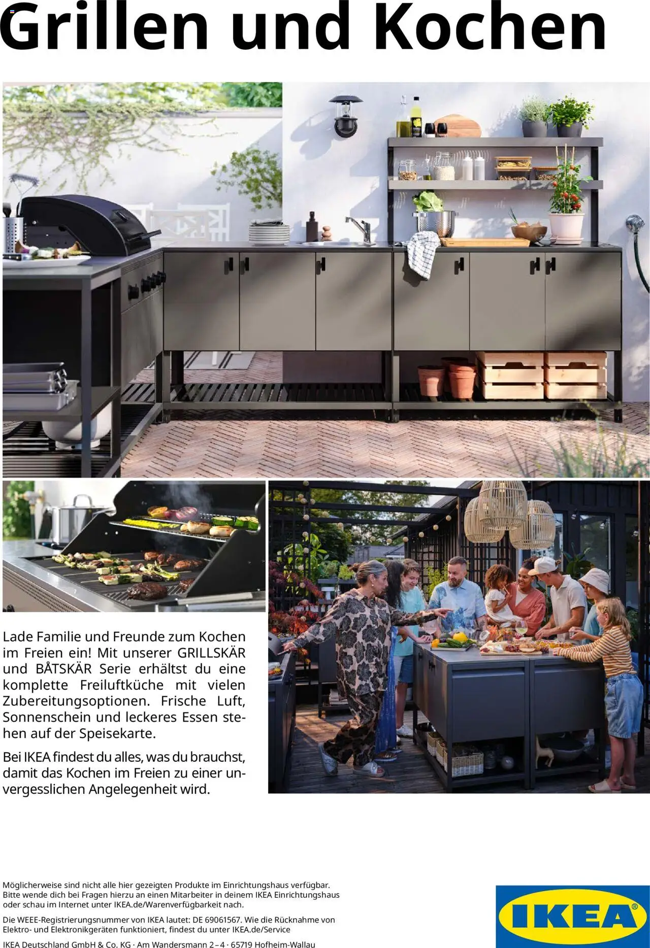 Grillen und Kochen Broschüre - Seite 1 - gültig ab 30.09.2025