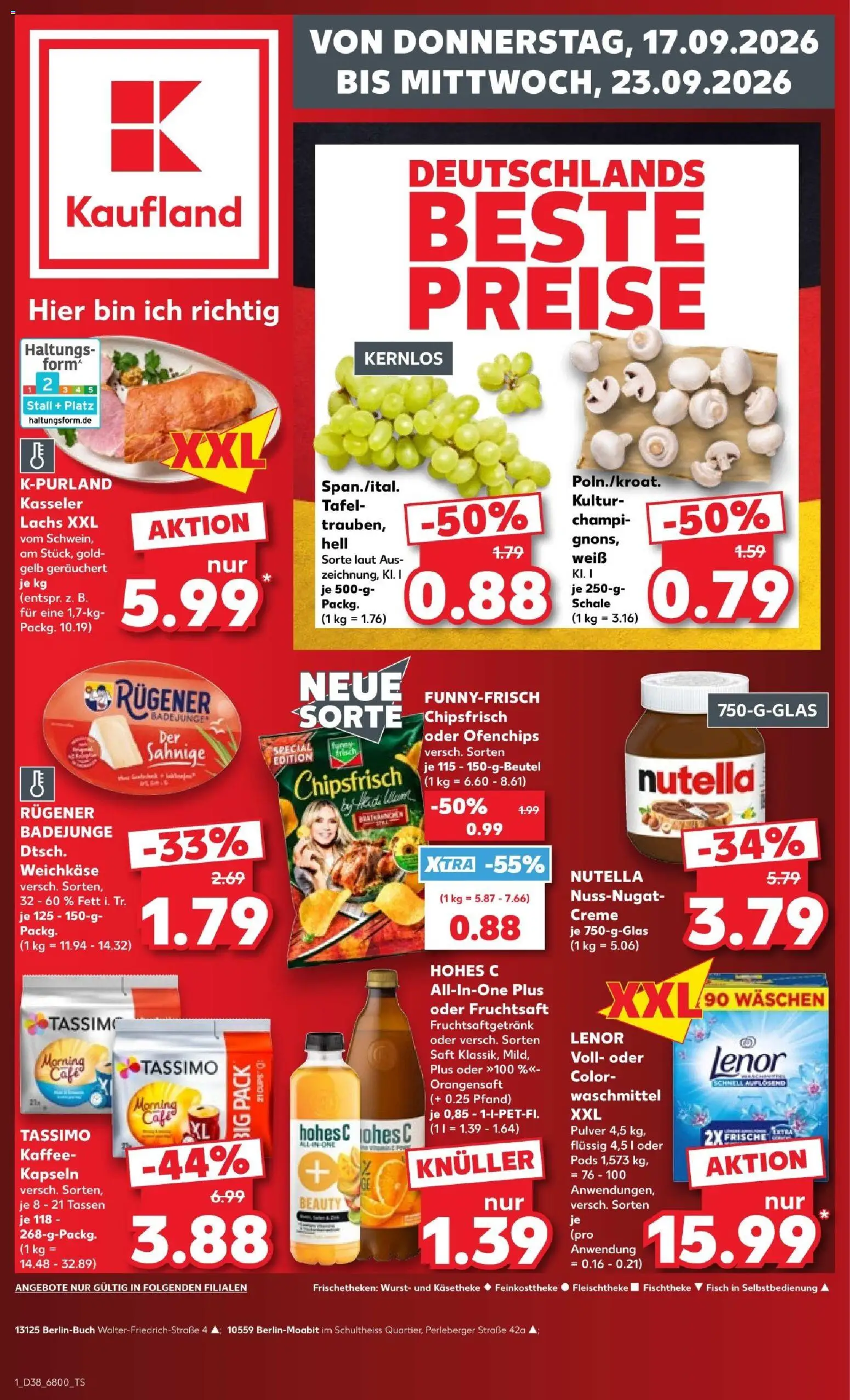 Kaufland Prospekt - Seite 1 - gültig ab 17.09.2026