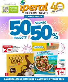 Anteprima Iperal volantino valida dal 30/09/2026