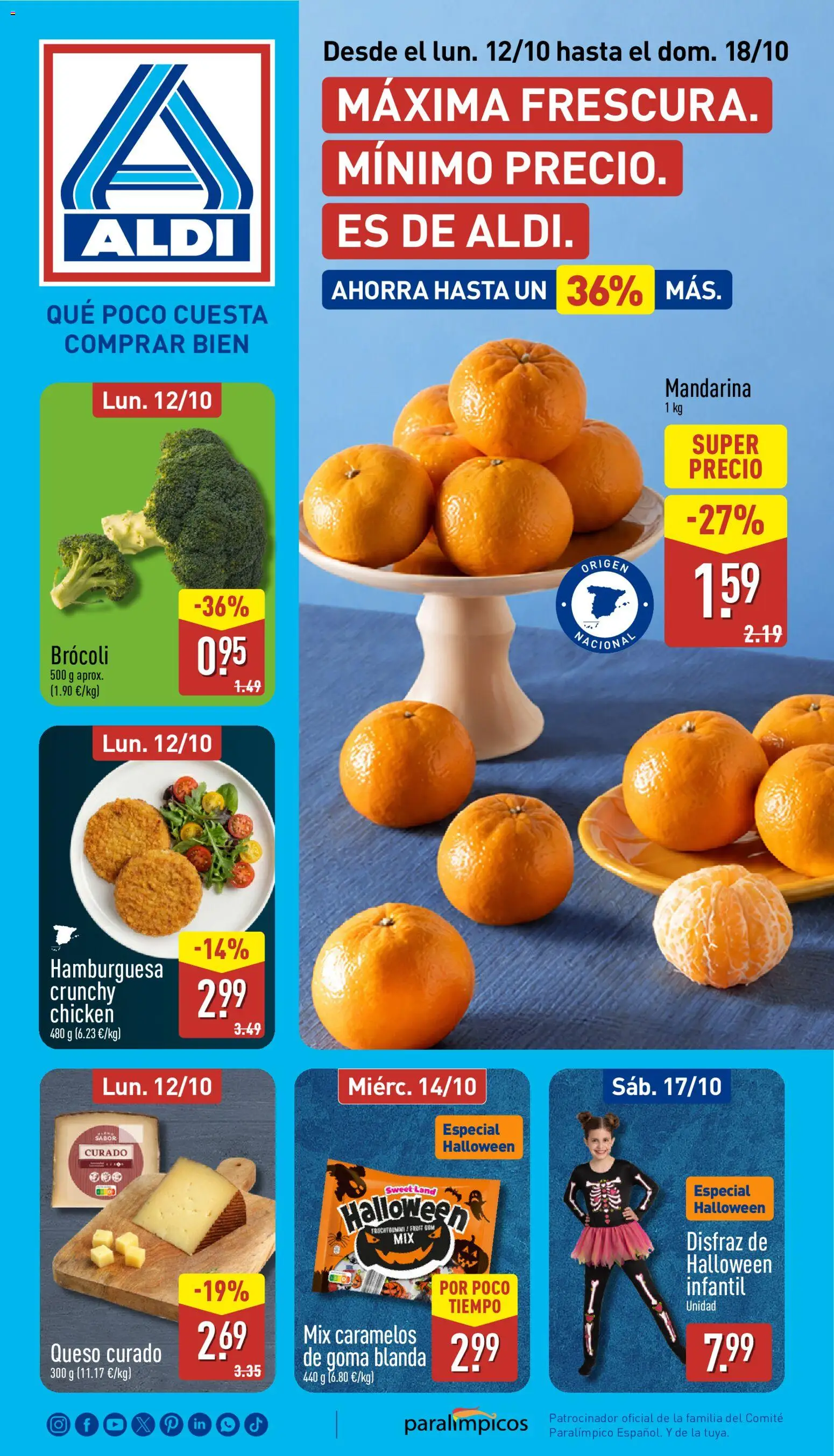 Aldi folleto Península - Página de 1 - Válido desde 12/10/2026