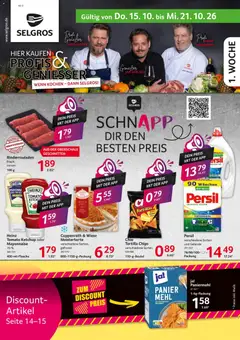 Vorschau Selgros Prospekt gültig ab 15.10.2026