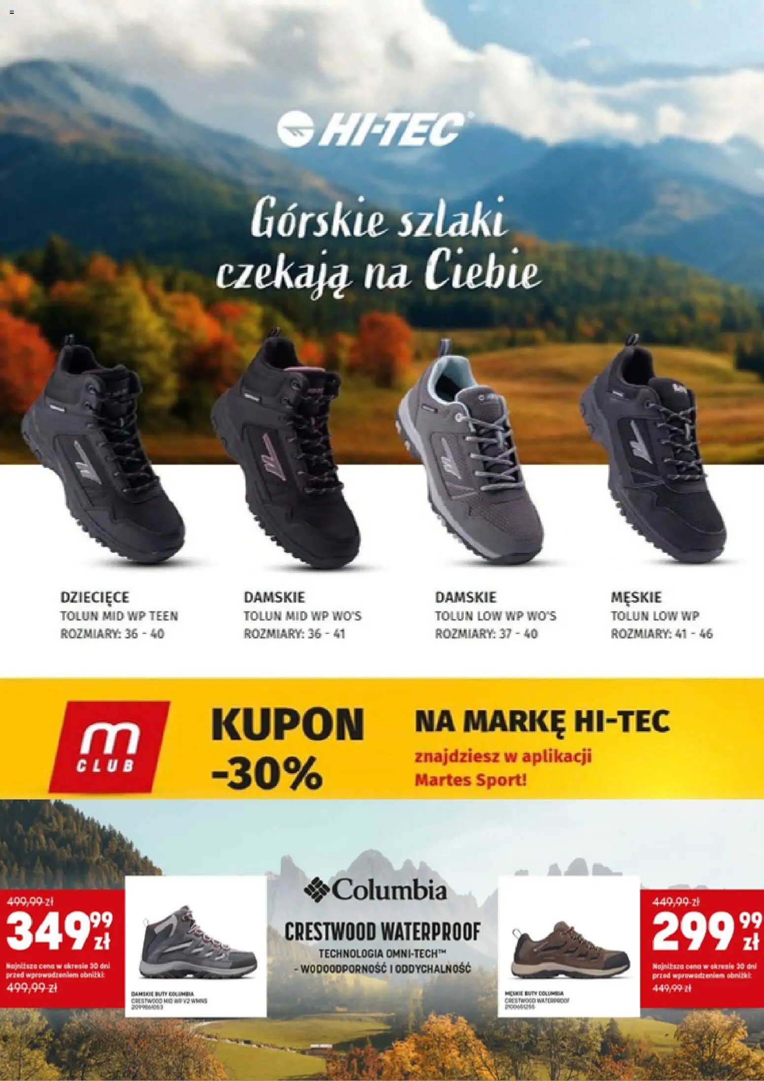 Martes sport promocje - strona 1- ważny od 08.10.2026