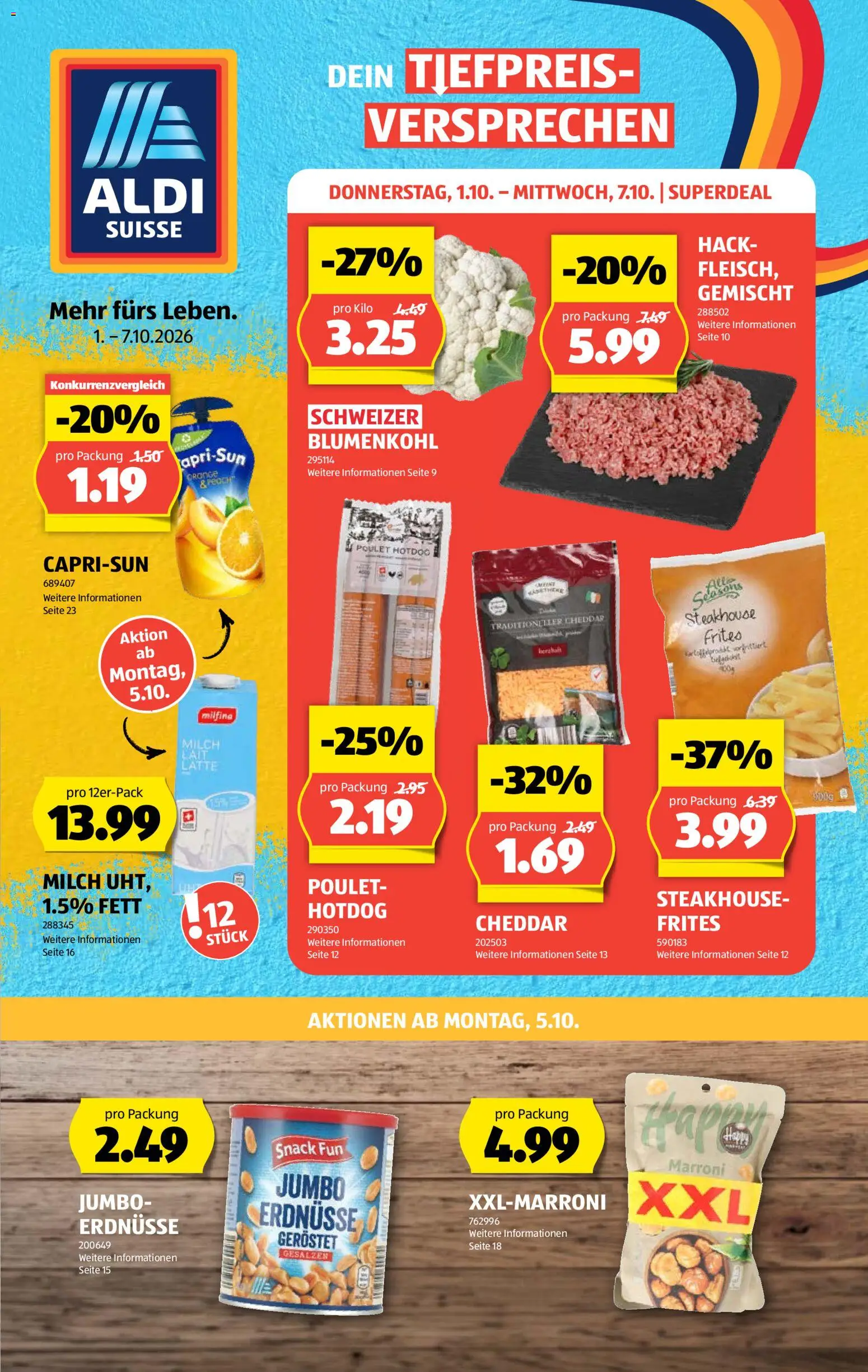 Aldi aktionen - page 1- valid from 01.10.2026